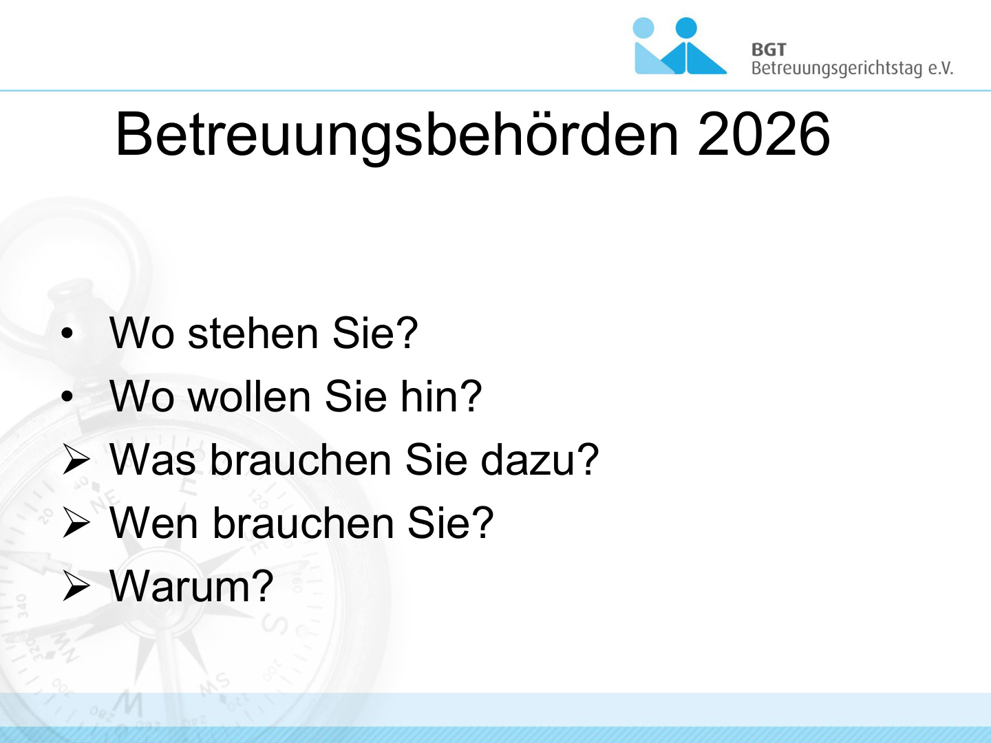 Prof. Brosey Quo Vadis - Zukunftsvision Betreuungsbehörde S.4